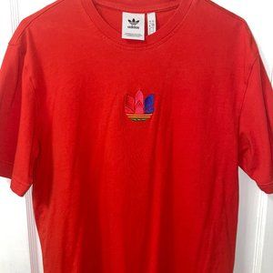 Embroidered Trefoil Adidas T-Shirt